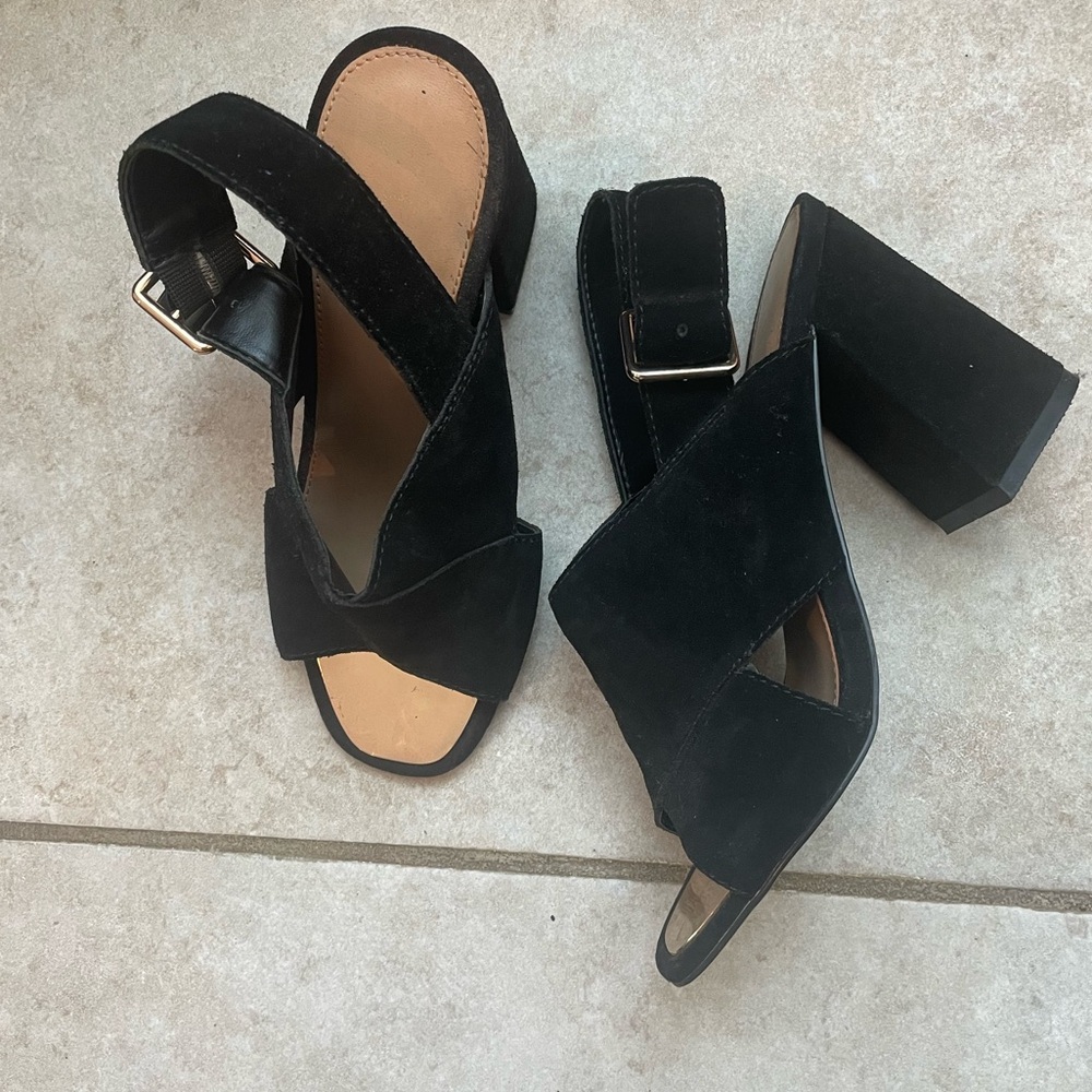 Aldo sexy suede sling backs